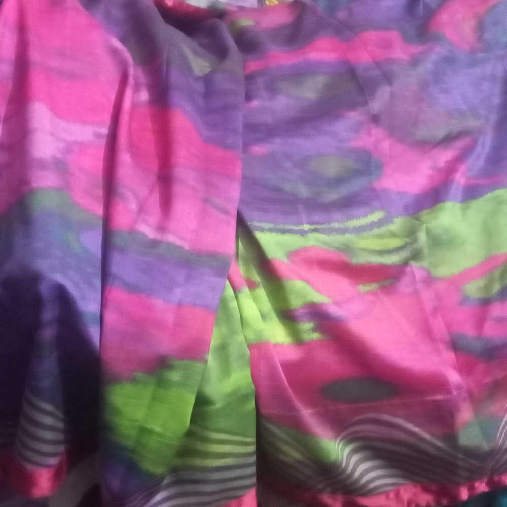 Mulberry silk saree worn hardly 3times. Price kept minimum possible - Picture 3 of 3